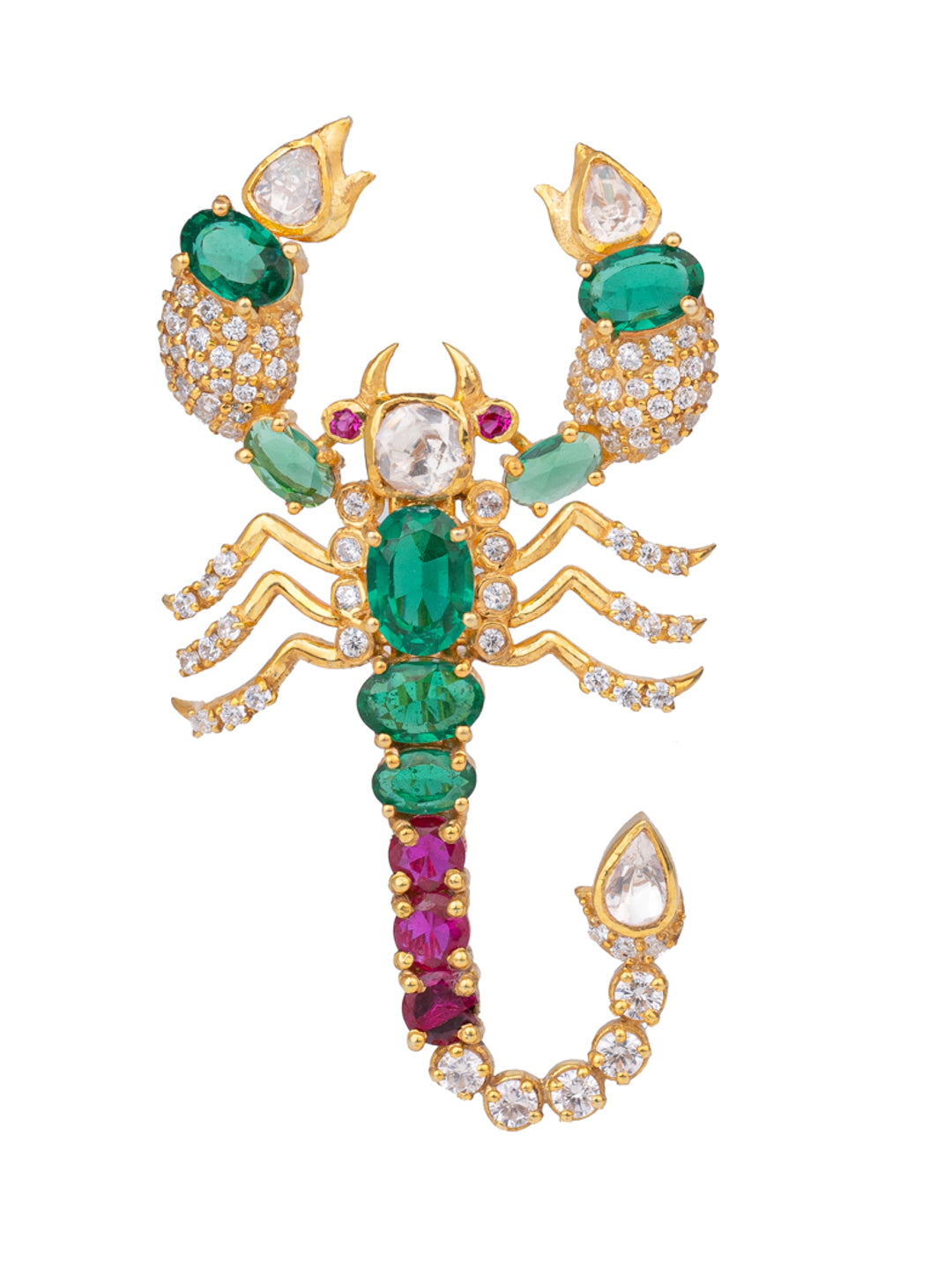 CLAW SCORPION BROOCH