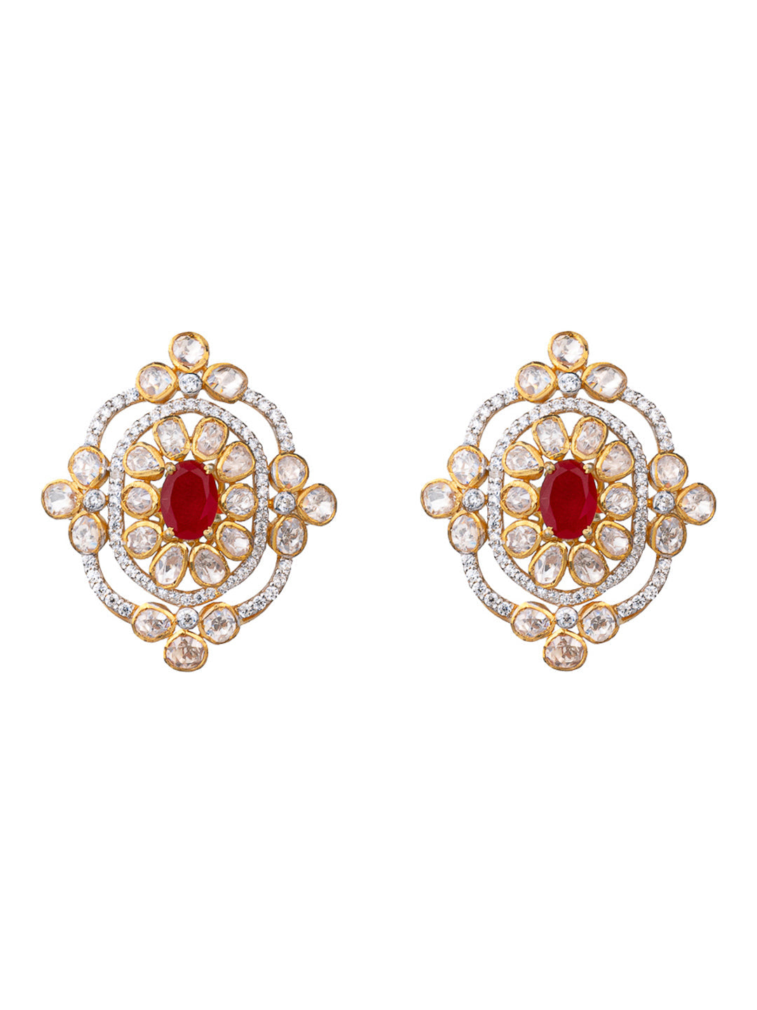 MEHER POLKI STUDS