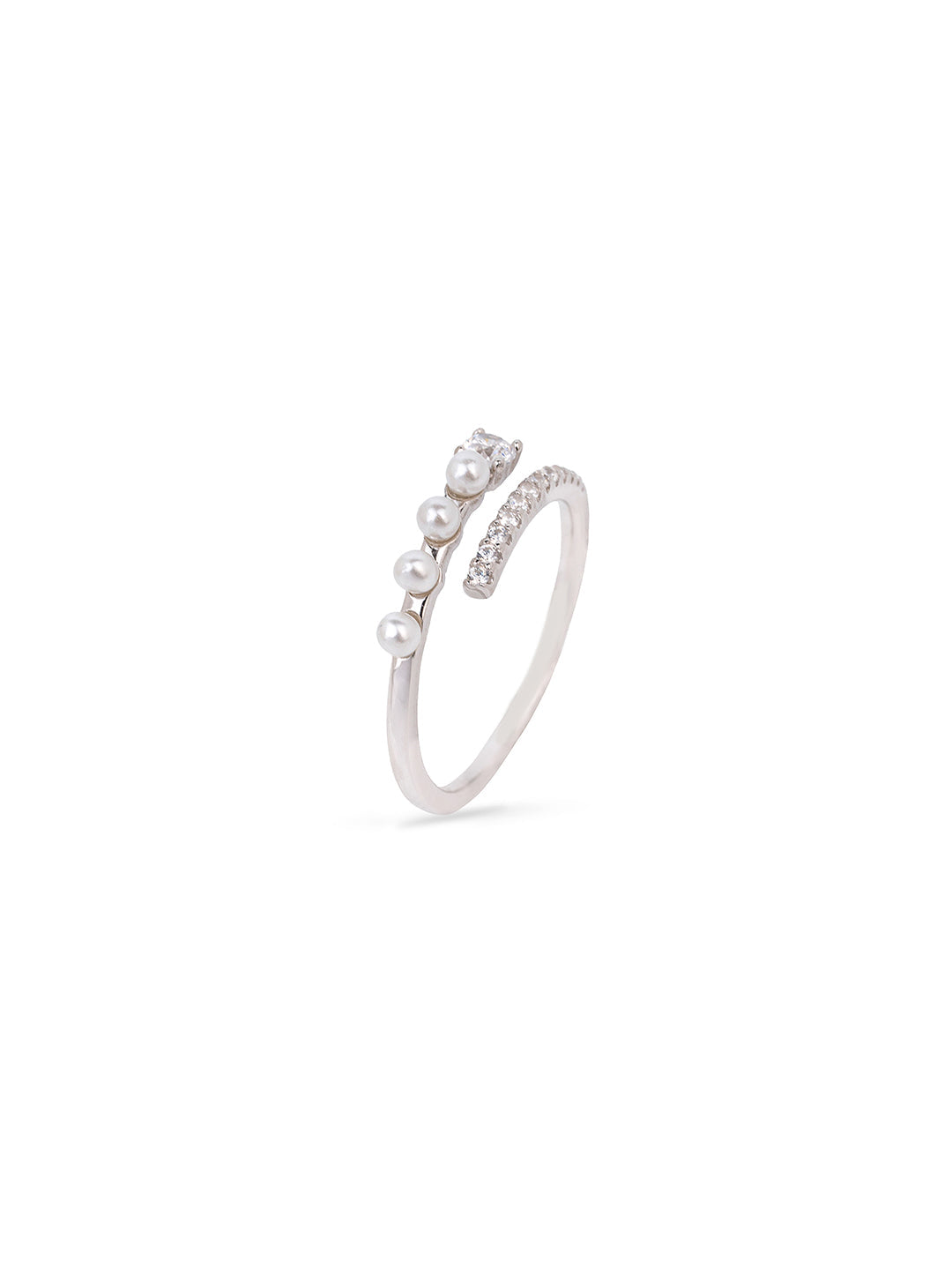 PEARL ARC RING