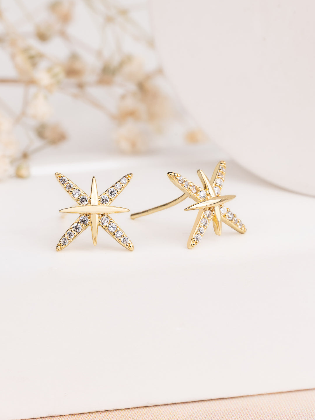 SPARKLE BLOOM EARRINGS
