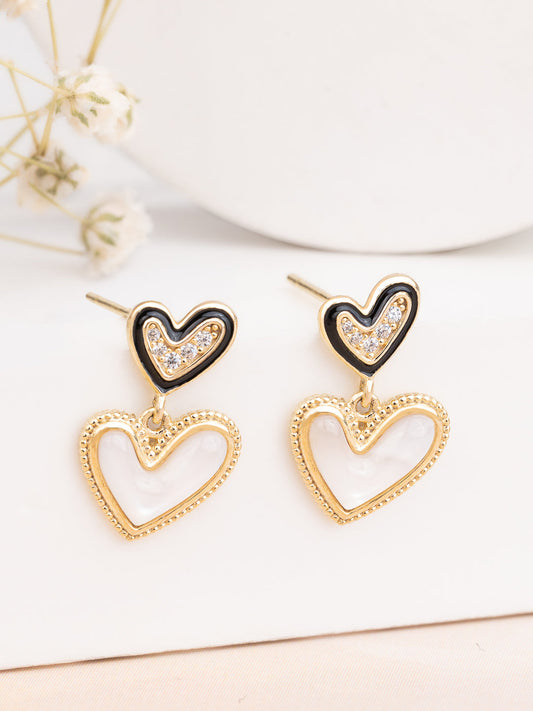 TWIN HEART MINIS EARRINGS