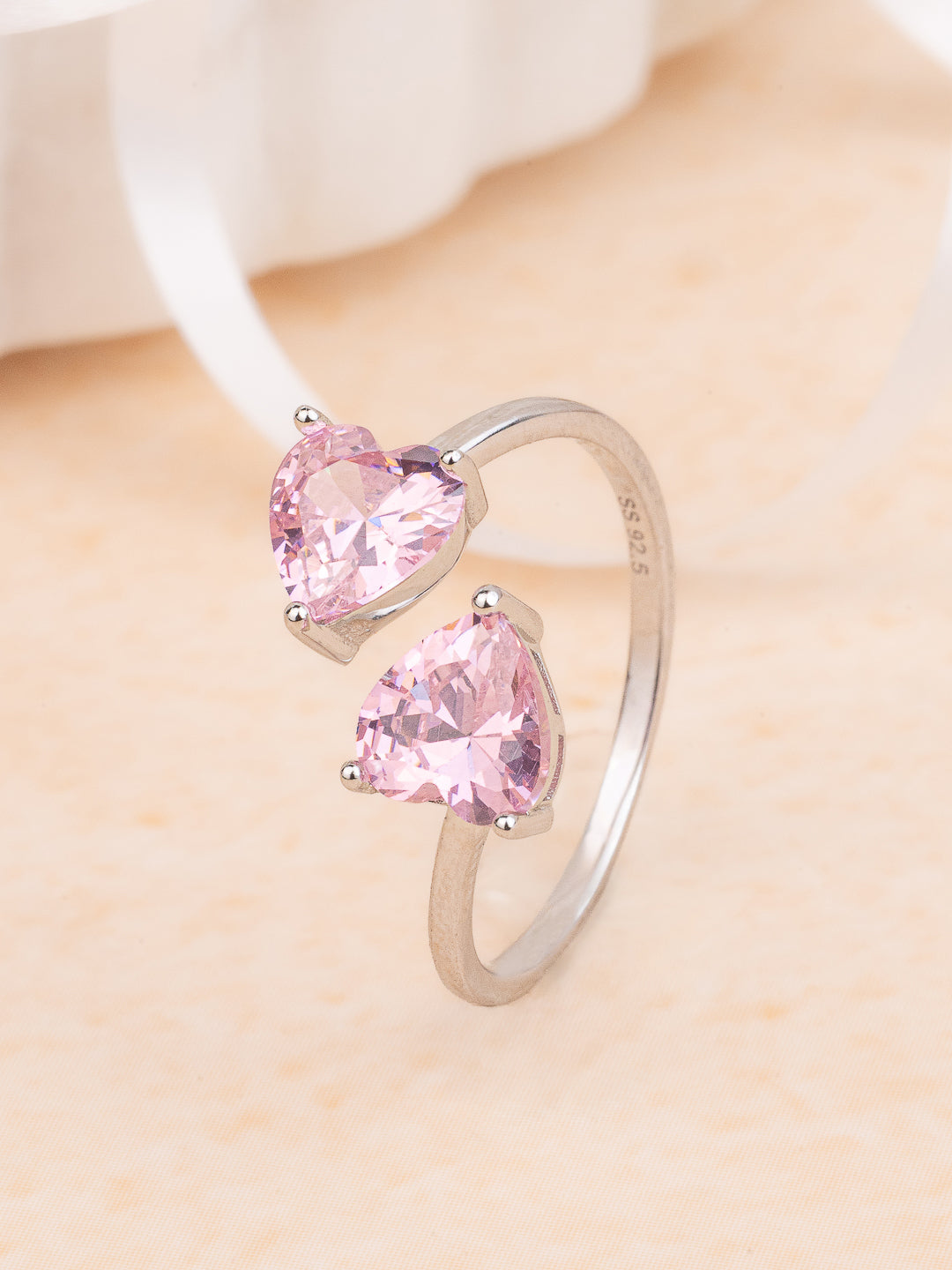 DUO HEART RING