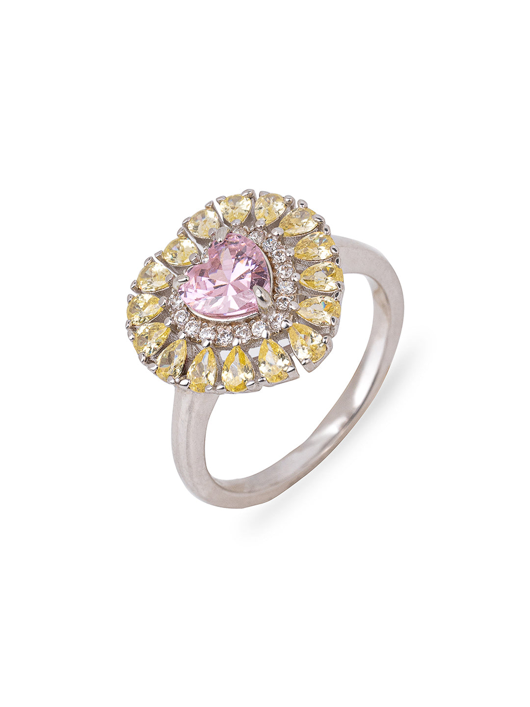 Prism Teardrop Ring