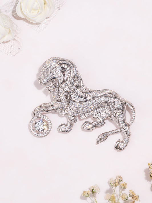LIONHEART BROOCH