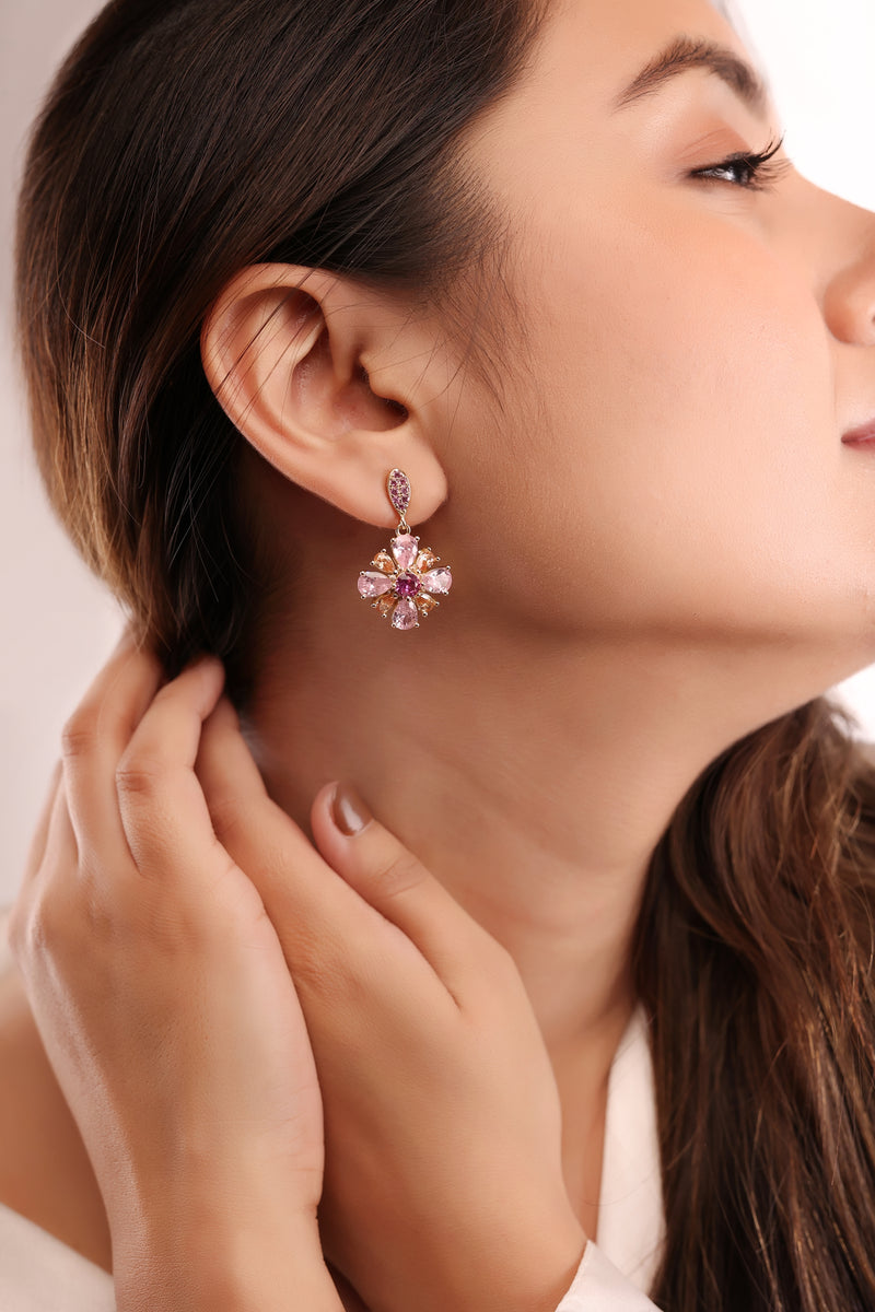 Rose Bloom Earrings